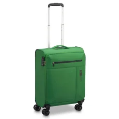 Discount Roncato Lite Soft 4 Wheel Cabin Trolley brilliant green