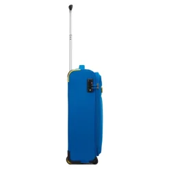 New Roncato Lite Soft 2 Wheel Cabin Trolley cobalt blue