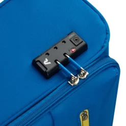 New Roncato Lite Soft 2 Wheel Cabin Trolley cobalt blue