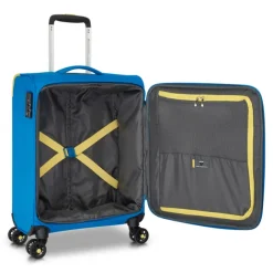 Online Roncato Lite Soft 4 Wheel Cabin Trolley cobalt blue