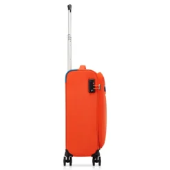 Discount Roncato Lite Soft 4 Wheel Cabin Trolley brilliant orange