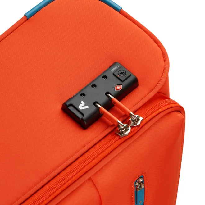 New Roncato Lite Soft 2 Wheel Cabin Trolley brilliant orange