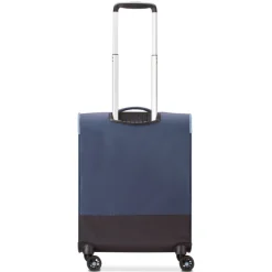 New Roncato Lite Soft 4 Wheel Cabin Trolley blu navy