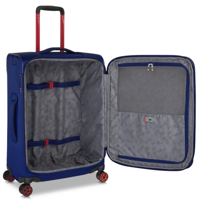 Online Roncato Move Expandable Trolley 64 ultramarine blue