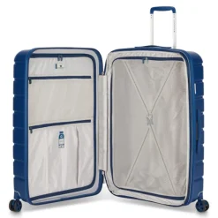 Outlet Roncato ReLIFE Expandable Trolley 78 Detachable Wheels blu notte