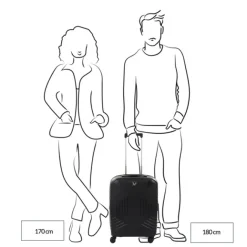 Hot Roncato Ypsilon 4.0 Expandable Trolley with USB 55 burgundy