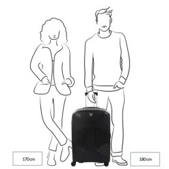 New Roncato Ypsilon 4.0 Expandable Trolley 69 burgundy