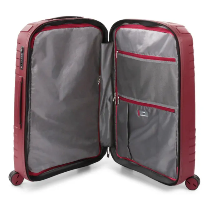 New Roncato Ypsilon 4.0 Expandable Trolley 69 burgundy
