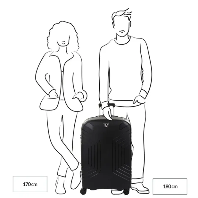 Hot Roncato Ypsilon 4.0 Expandable Trolley 78 denim