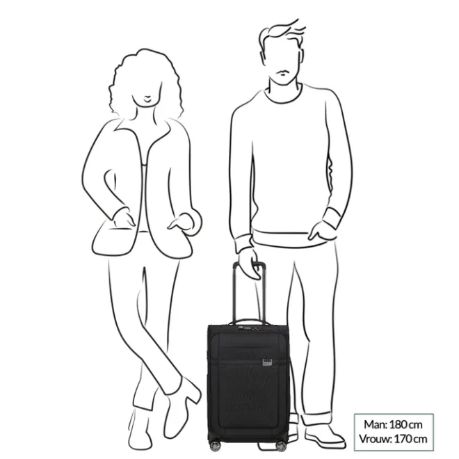 Samsonite Airea Spinner 55 Exp Lenght 35 cm black