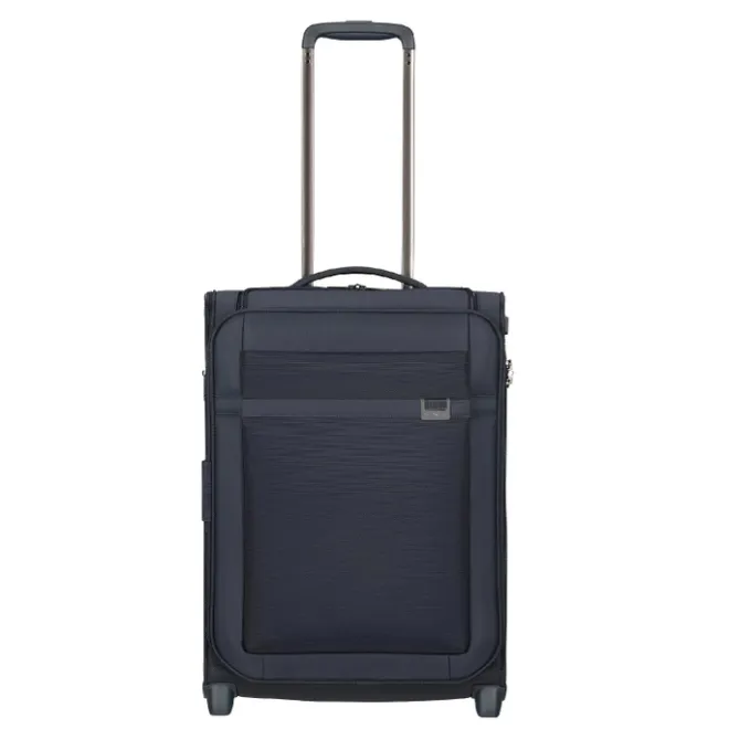 New Samsonite Airea Upright 55 Exp Toppocket dark blue