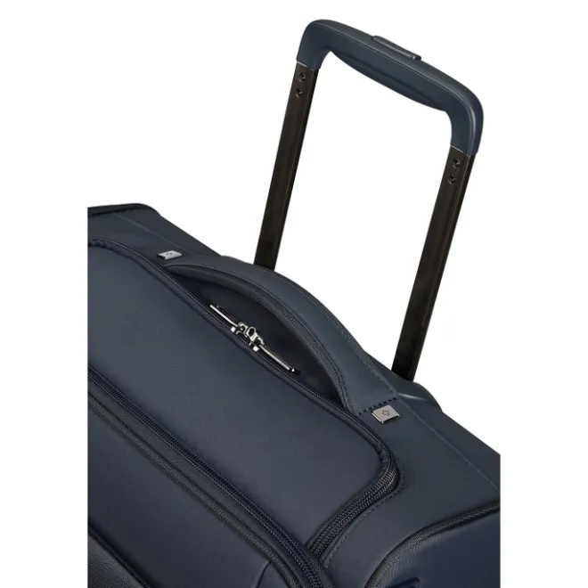New Samsonite Airea Upright 55 Exp Toppocket dark blue