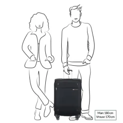 Discount Samsonite Base Boost Spinner 66 Expandable black