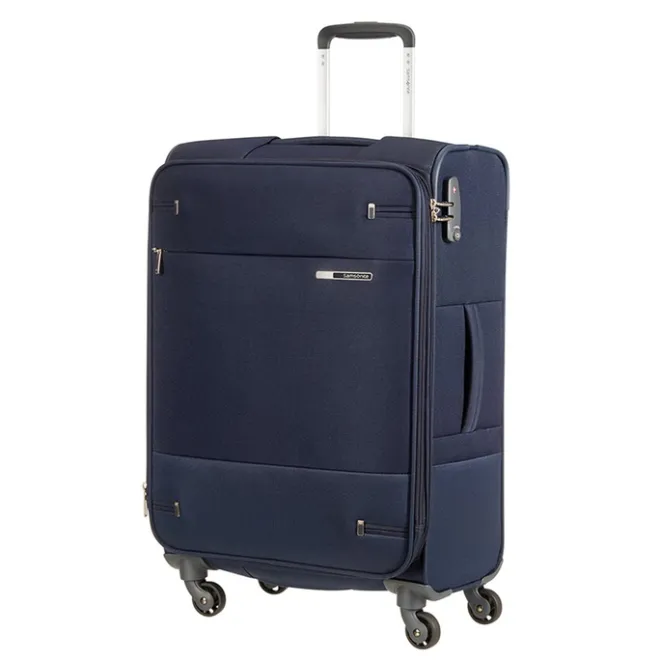 Best Samsonite Base Boost Spinner 66 Expandable navy blue