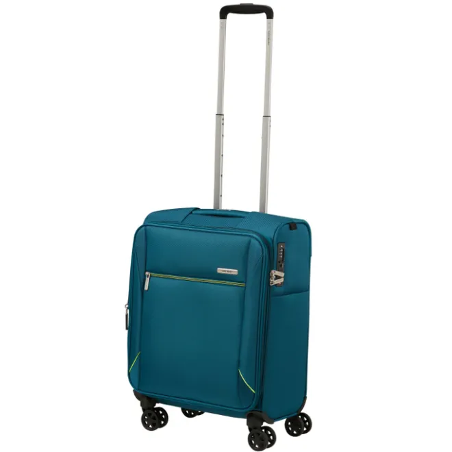 Online Samsonite Base Breeze Spinner 55/20 Expandable petrol blue