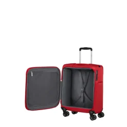 Outlet Samsonite Base Breeze Spinner 55/20 Expandable red