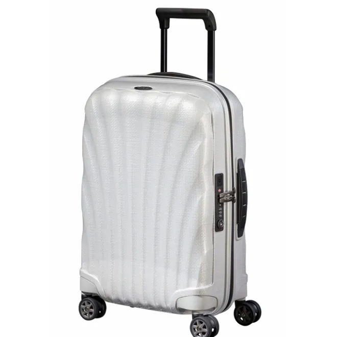 Sale Samsonite C-Lite Spinner 55 Exp off white