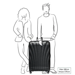 Outlet Samsonite C-Lite Spinner 86 black