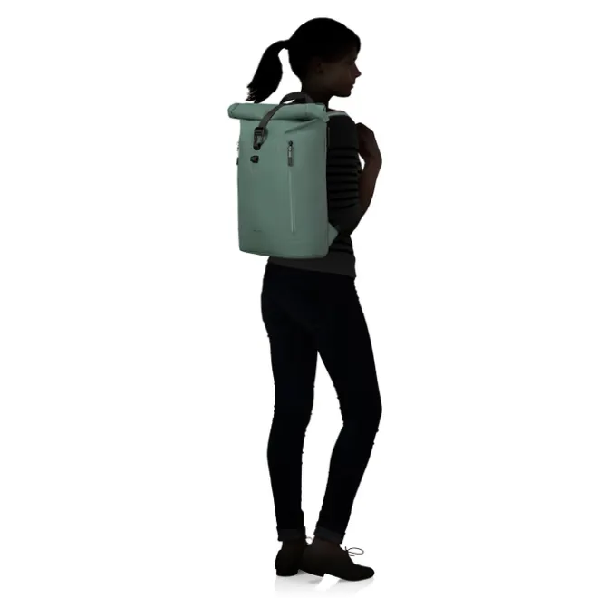 Online Samsonite Coatify Biz Rolltop Backpack 14.1" green