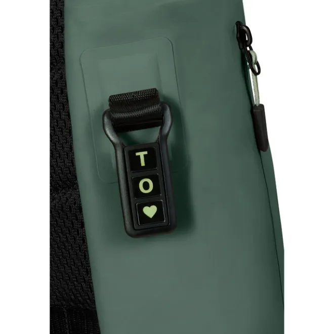 Online Samsonite Coatify Biz Rolltop Backpack 14.1" green