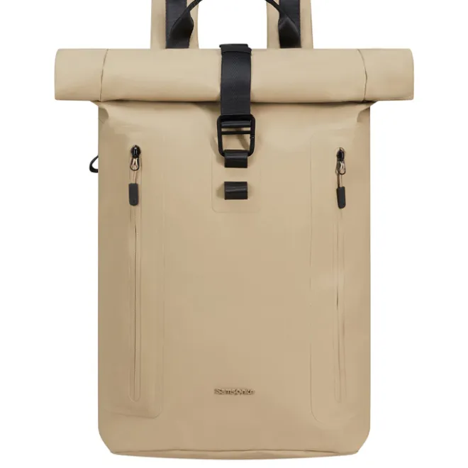 Online Samsonite Coatify Biz Rolltop Backpack 15.6" sand