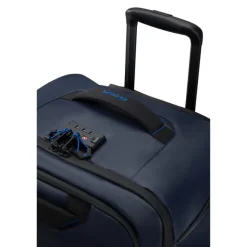 New Samsonite Ecodiver Duffle/Wheels 79 blue nights