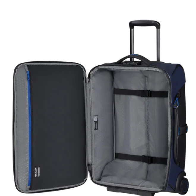 Clearance Samsonite Ecodiver Duffle/Wheels 55 blue nights