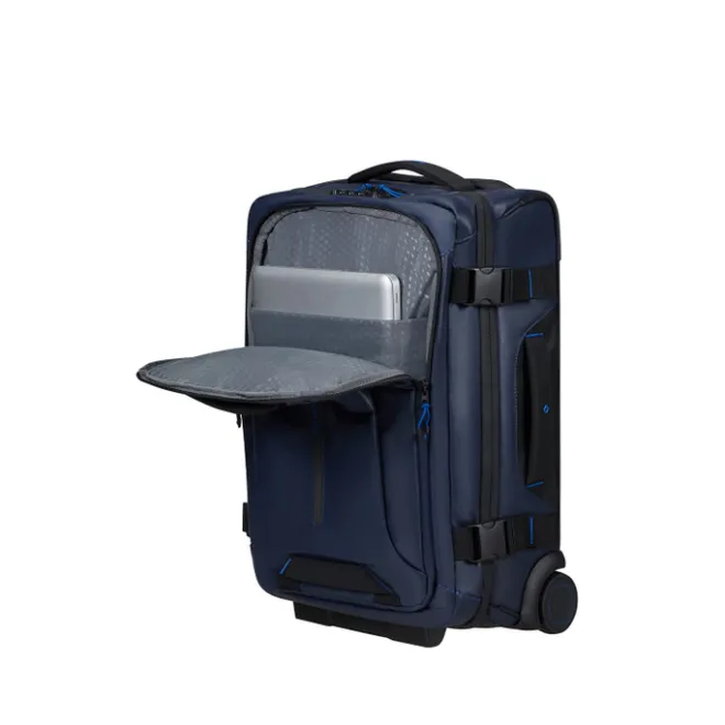 Discount Samsonite Ecodiver Duffle/Wheels 55/35 blue nights