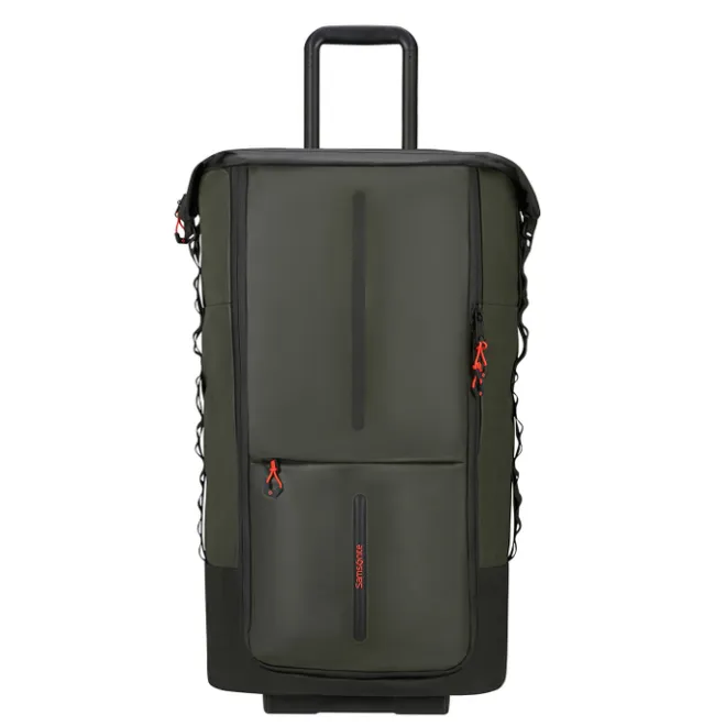 Clearance Samsonite Ecodiver Foldable Wheeled Duffle 4-In-1 climbing ivy