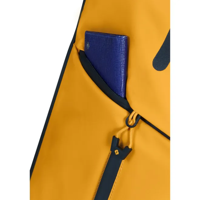 Sale Samsonite Ecodiver Foldable Duffle/Wheels 4-IN-1 yellow
