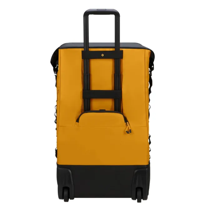 Sale Samsonite Ecodiver Foldable Duffle/Wheels 4-IN-1 yellow