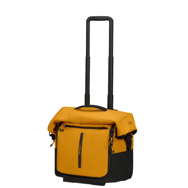 Sale Samsonite Ecodiver Foldable Duffle/Wheels 4-IN-1 yellow