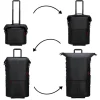 Clearance Samsonite Ecodiver Foldable Duffle/Wheels 4-IN-1 black