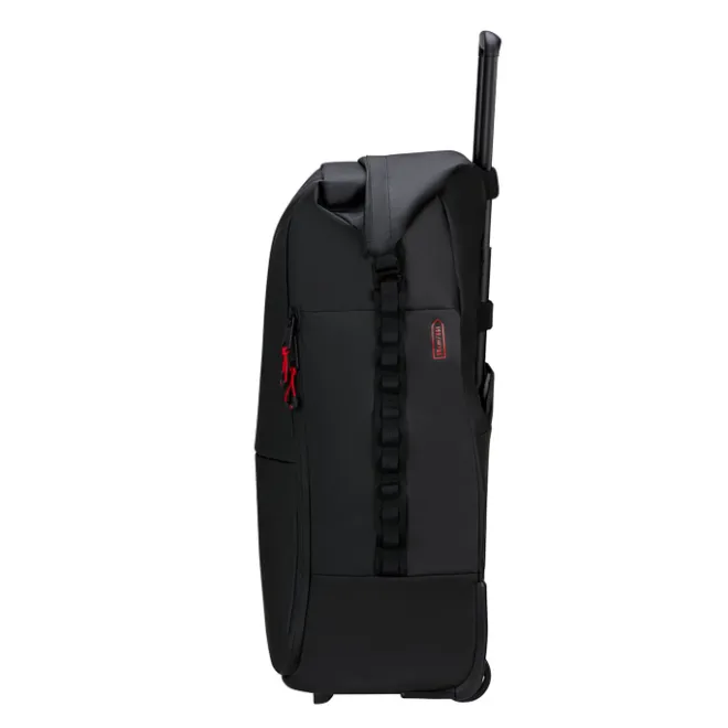 Clearance Samsonite Ecodiver Foldable Duffle/Wheels 4-IN-1 black