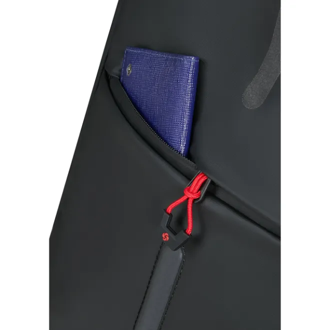 Clearance Samsonite Ecodiver Foldable Duffle/Wheels 4-IN-1 black