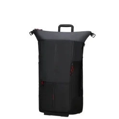 Clearance Samsonite Ecodiver Foldable Duffle/Wheels 4-IN-1 black