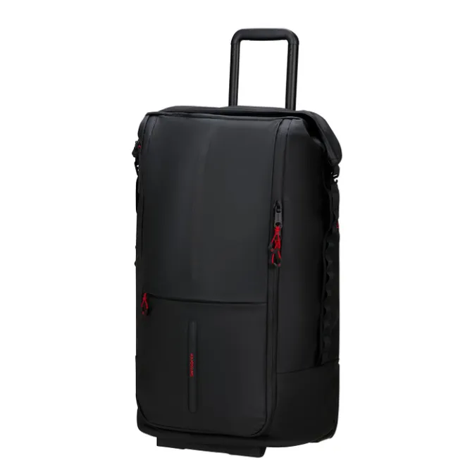Clearance Samsonite Ecodiver Foldable Duffle/Wheels 4-IN-1 black