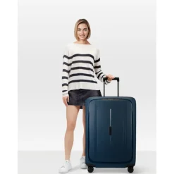 Discount Samsonite Essens Spinner 75 midnight blue