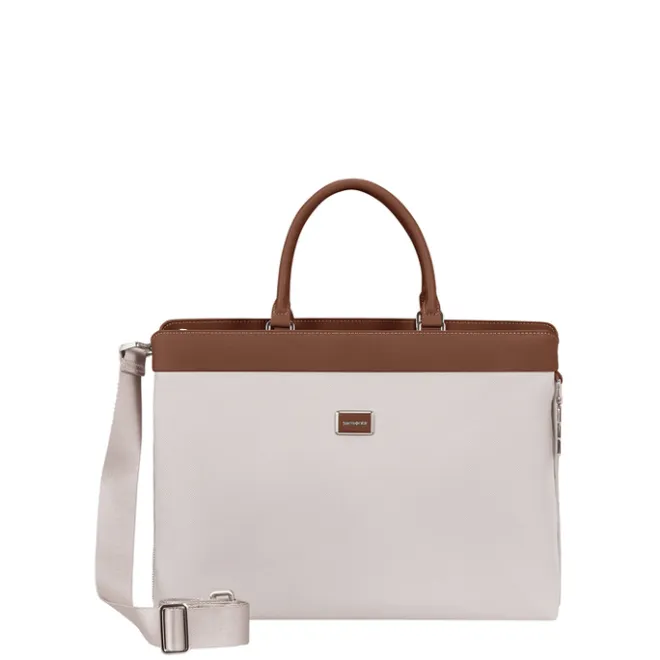 New Samsonite Image Biz Briefcase 15.6" ivory
