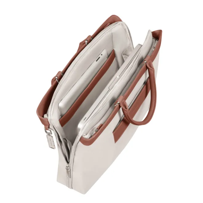 New Samsonite Image Biz Briefcase 15.6" ivory