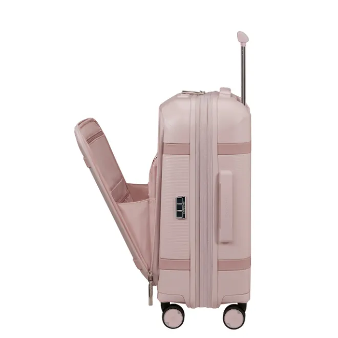 New Samsonite Image Spinner 55/20 Expandable Easy Access rose