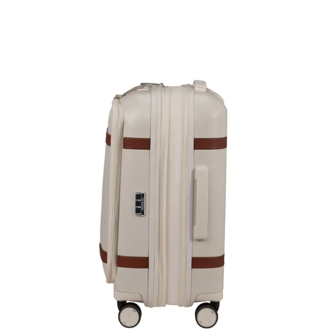 Outlet Samsonite Image Spinner 55/20 Expandable Easy Access ivory