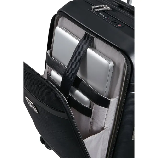 Hot Samsonite Image Spinner 55/20 Expandable Easy Access black