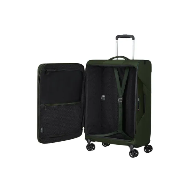 Clearance Samsonite Litebeam Spinner 66 EXP climbing ivy