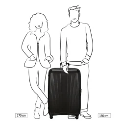 Sale Samsonite Major-Lite Spinner 84 black