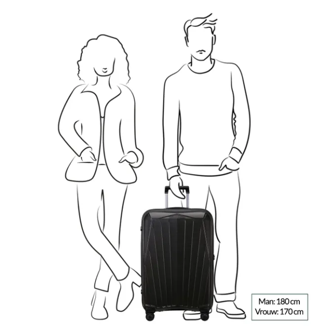 Online Samsonite Major-Lite Spinner 69 climbing ivy