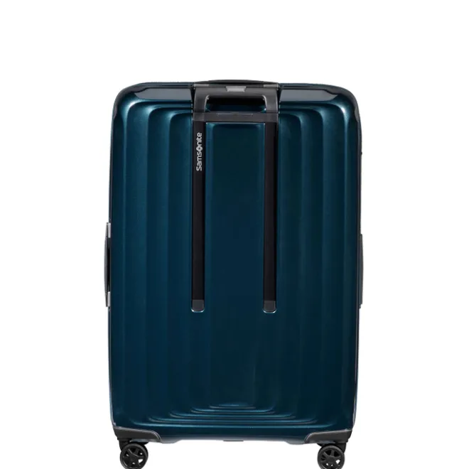 New Samsonite Nuon Spinner 75 Exp metallic dark blue
