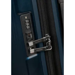 New Samsonite Nuon Spinner 75 Exp metallic dark blue