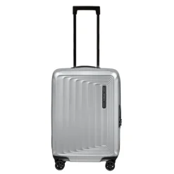New Samsonite Nuon Spinner 55 Exp matt silver