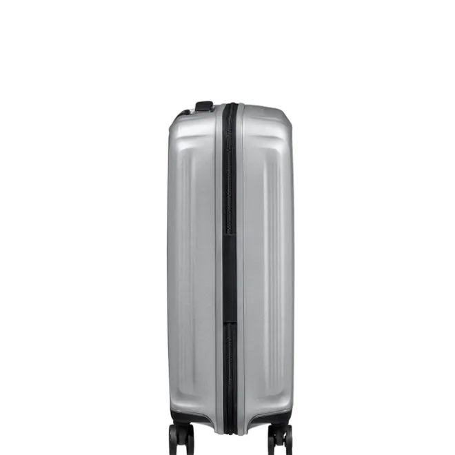New Samsonite Nuon Spinner 55 Exp matt silver